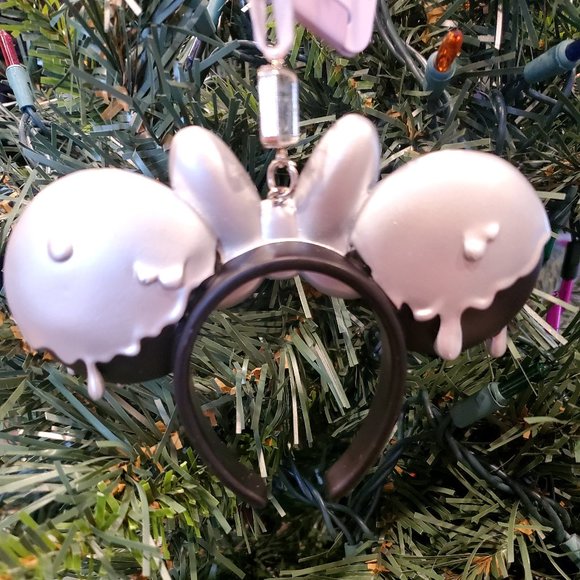 Disney Parks Minnie Mouse Ear Headband Sketchbook Ornament – Disney100 - Picture 2 of 2